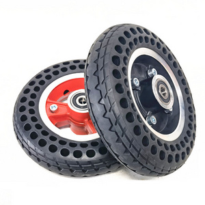 7 Inch  Solid Wheel 7x2 7x1 3/4 Honeycomb Solid Tire  for Electric Scooter e Bike Tricycle