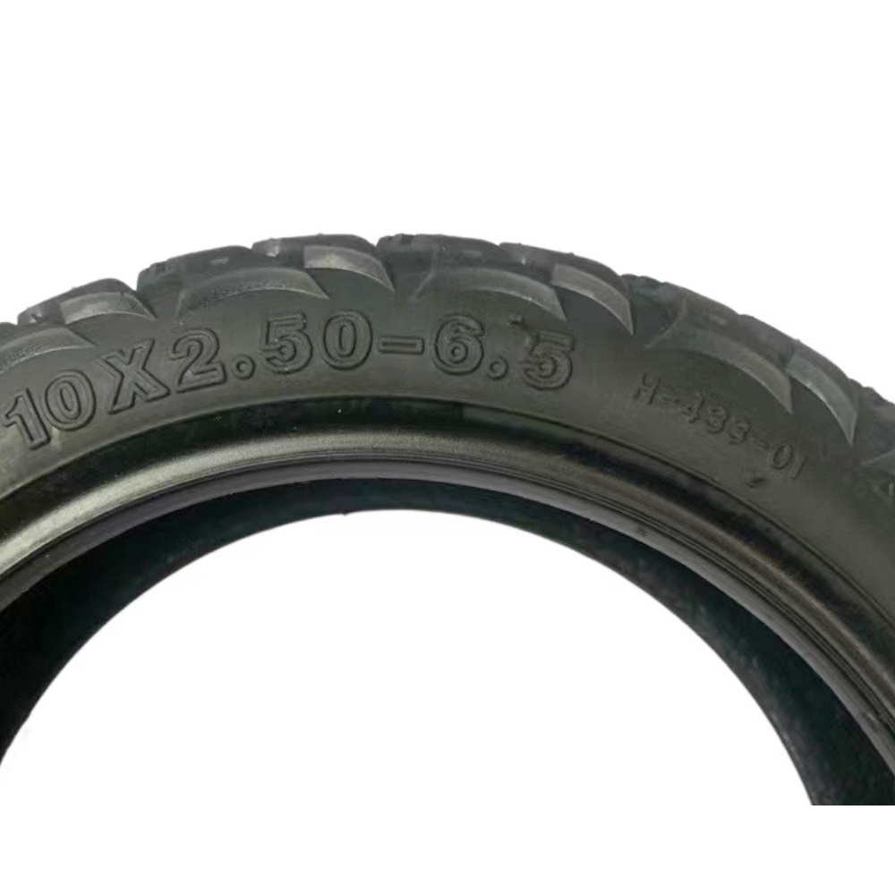 Off-road Tire 10 inch Tubeless 10X2.50-6.5 Tyre for  Electric Scooter