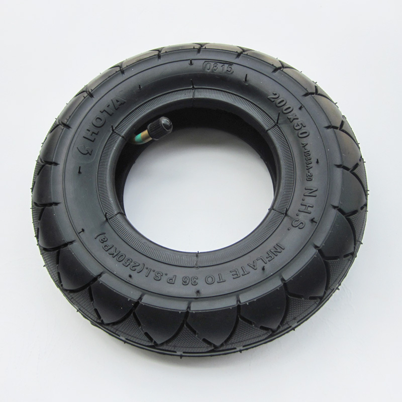 200X50 Smart Vehicle Electric Scooter Tire 8 inch Pneumatic Rubber Tyres Scooter Parts Accessories