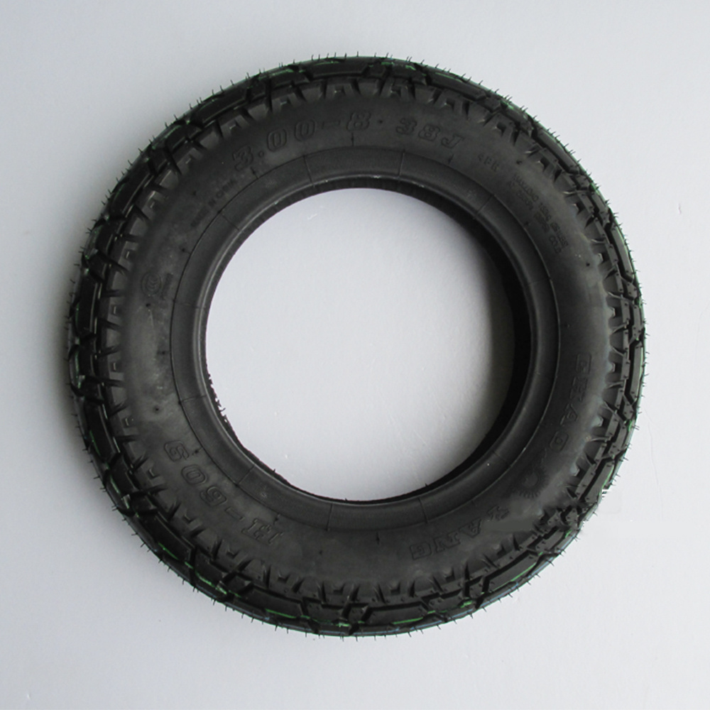 300-8 Warehouse Trolley Pneumatic Tires 13 inch Rubber Wheelbarrow Tyres 3.00-8 Vehicles Mini Motorcycle Tyres and Tube