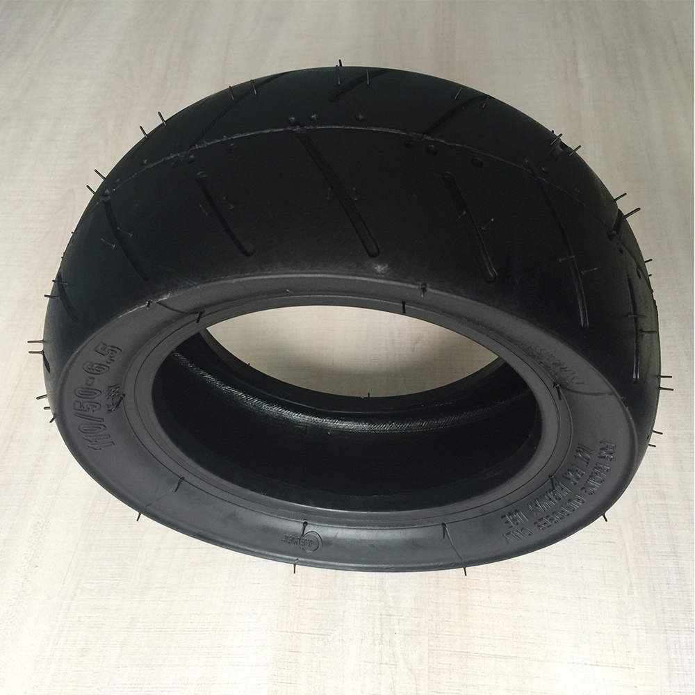 Pocket Bike Tires 110/50-6.5 Tubeless Rubber Tyre Electric Scooter Wheel 49cc Mini Dirt Bike Motorcycle Tire 110 50 6.5