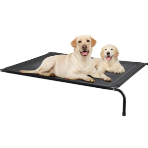 Washable Dry Quickly Cooling Pet Raised Elevated Pet Dog Bed Skid-Resistant Feet Frame Breathable Mesh custom