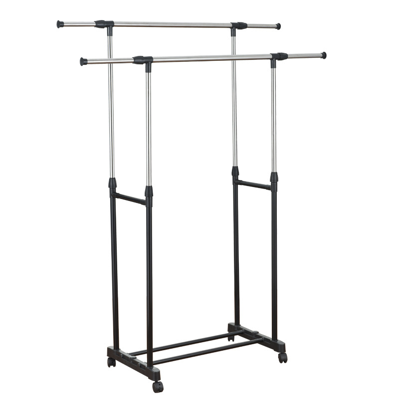 Portable Clothing Hanging Garment rack free standing clothes drying rack