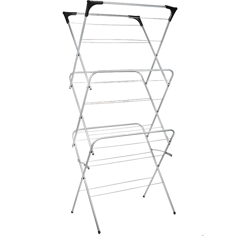 Indoor and Outdoor Use tendedero de ropa exterior foldable laundry drying rack