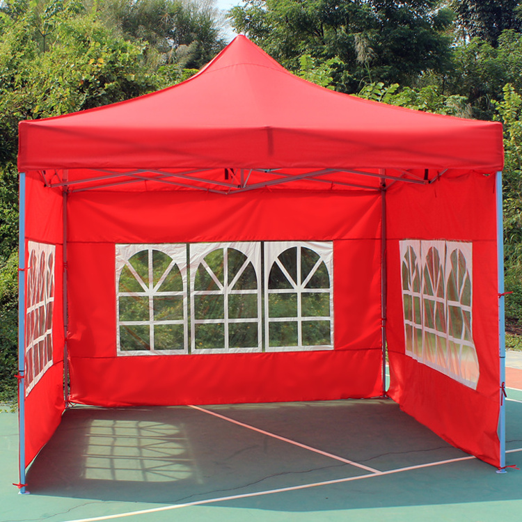 Heavy Duty Waterproof Canopy 10x10 10x20 Tent Folding Pop Up Tents Outdoor Custom Printed Trade Show Tents