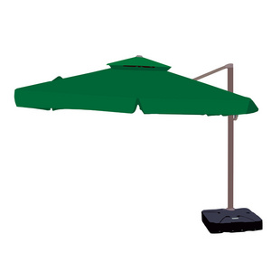 China Custom 3*3m Square Outdoor Sunshade Parasol Beach Roman Umbrellas For Events