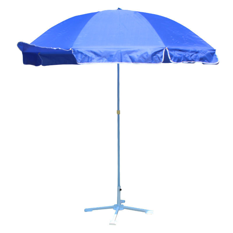 Classic Waterproof Canopy Beach Umbrella 6.5 Ft Outdoor Sturdy 8 Ribs Portable Lawn Umbrella With Carrying Bag