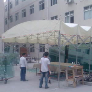 Good Quality Push Pull Retractable Tent With Wheel For Carport,Tunnel Tent And Garage Tent