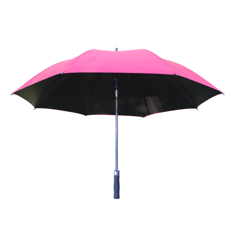 Promotion Advertising Wholesale Custom Print Logo Golf Straight Umbrella Windproof Big Umbrella For The Rain