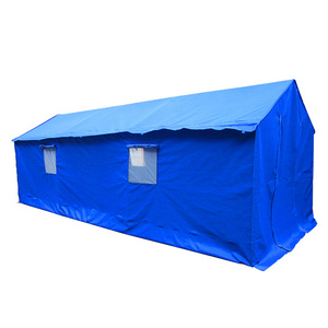 Harshest Weather Conditions Camping Tent Disaster Relief Waterproof 100% Cotton Canvas Tent For Refugee Emergency Rescue Tent