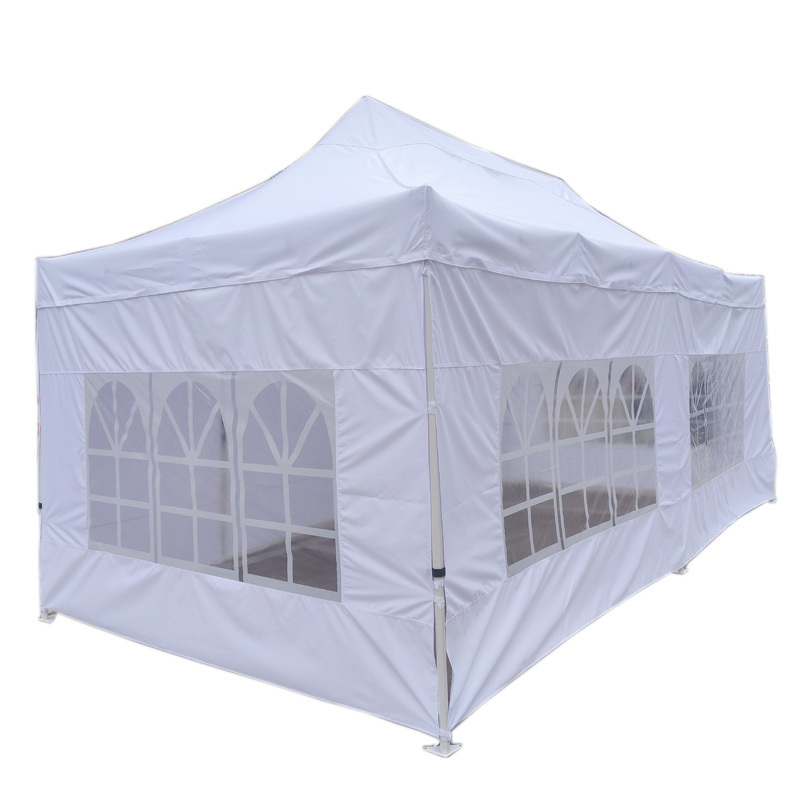 Custom Big Outdoor Branded 50mm Commercial Trade Show Folding Big Tent Popup Gazebo 20 X 10 3x6 10x20 10 X 20 Canopy Tent