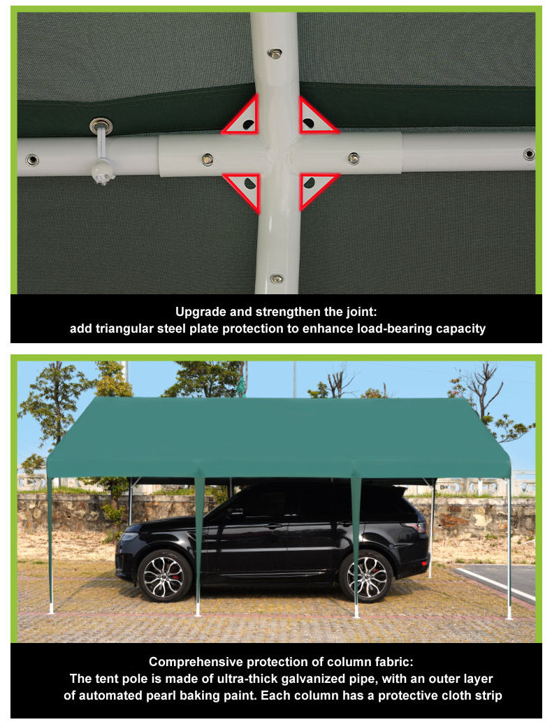 Carport Replacement Canopy 10x20 Canopies Easy Up Carport Tent