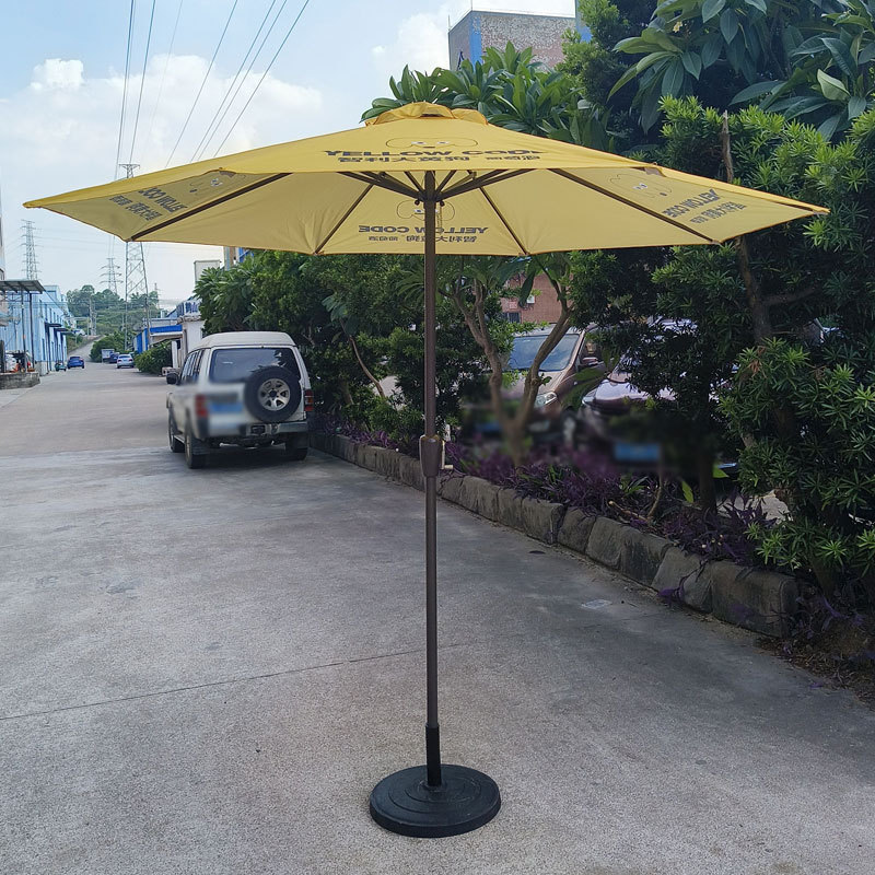 Outdoor Parasol Cafe Roman Umbrella Garden Hotel Terrace Outdoor Milan Umbrella Center Column Umbrella