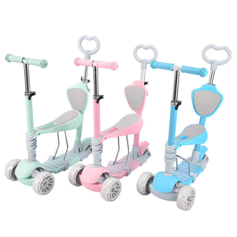 New style cheap scooter kids ride on toy baby swing with Music and Light children swing car outdoor self-balancing scooters