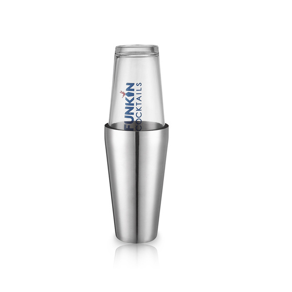 Factory Direct 800ml boston stainless steel cocktail shakers top pieces 28 oz