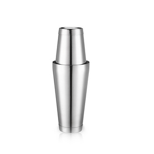 Factory Direct 800ml boston stainless steel cocktail shakers top pieces 28 oz