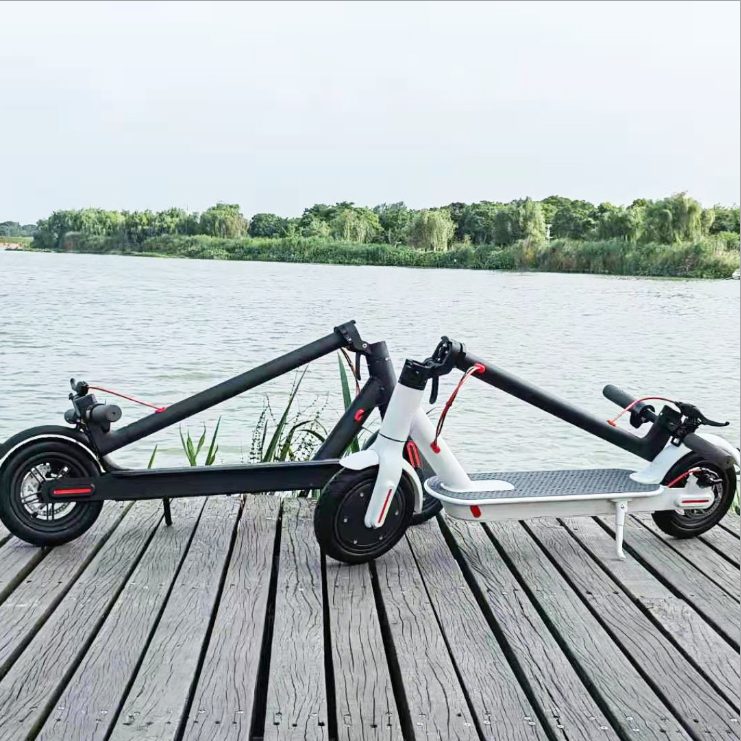 Travel Speed 40km/h Self Balancing Foldable 350W 8.5Inch Wheels Powerful Adults Electric Scooter