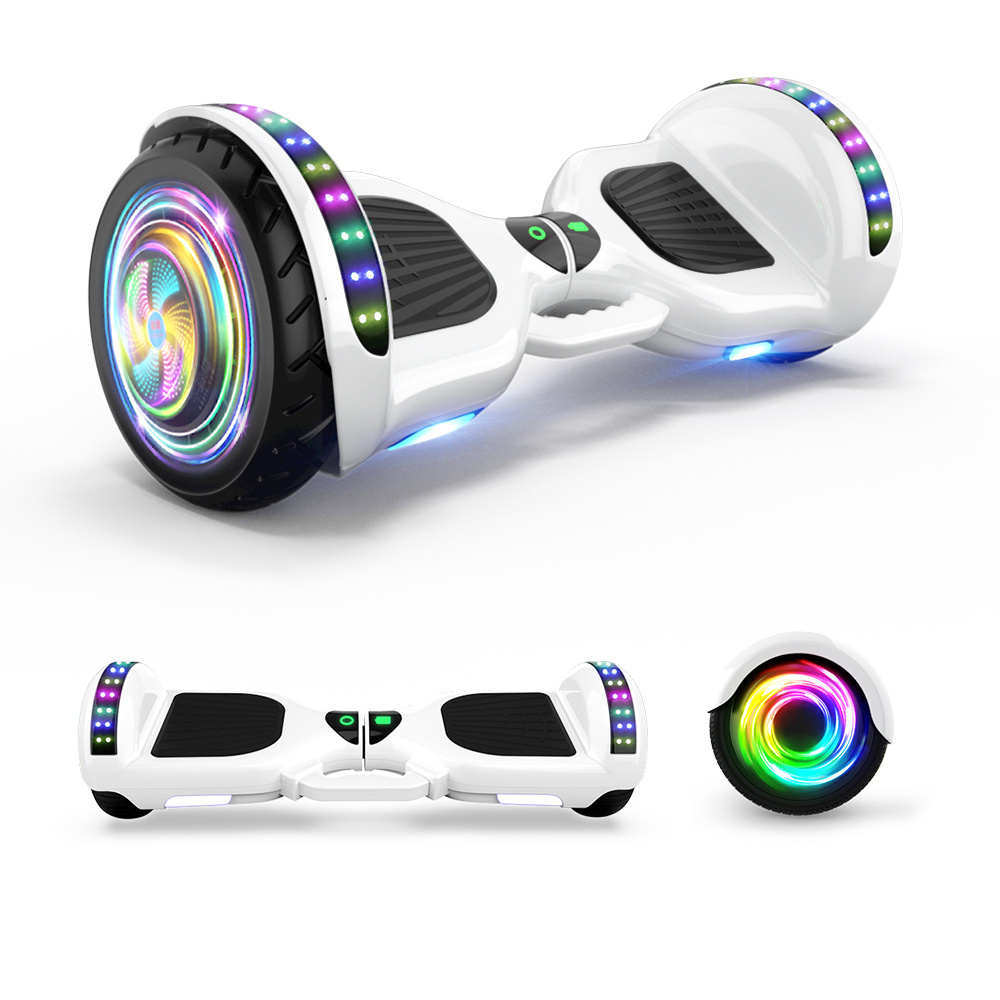 Big Motor power 700W 36V  two wheels 10 inch self-balancing electric Headlights hoverboard scooter