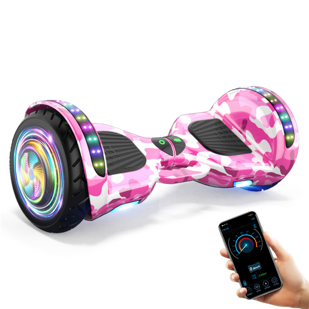 Big Motor power 700W 36V  two wheels 10 inch self-balancing electric Headlights hoverboard scooter