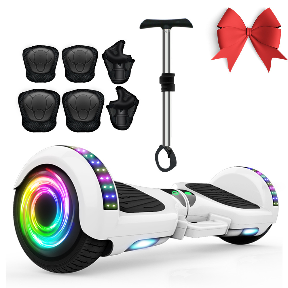 Custom color high quality self-balancing electric scooters Customizable adult kids hover board with handle