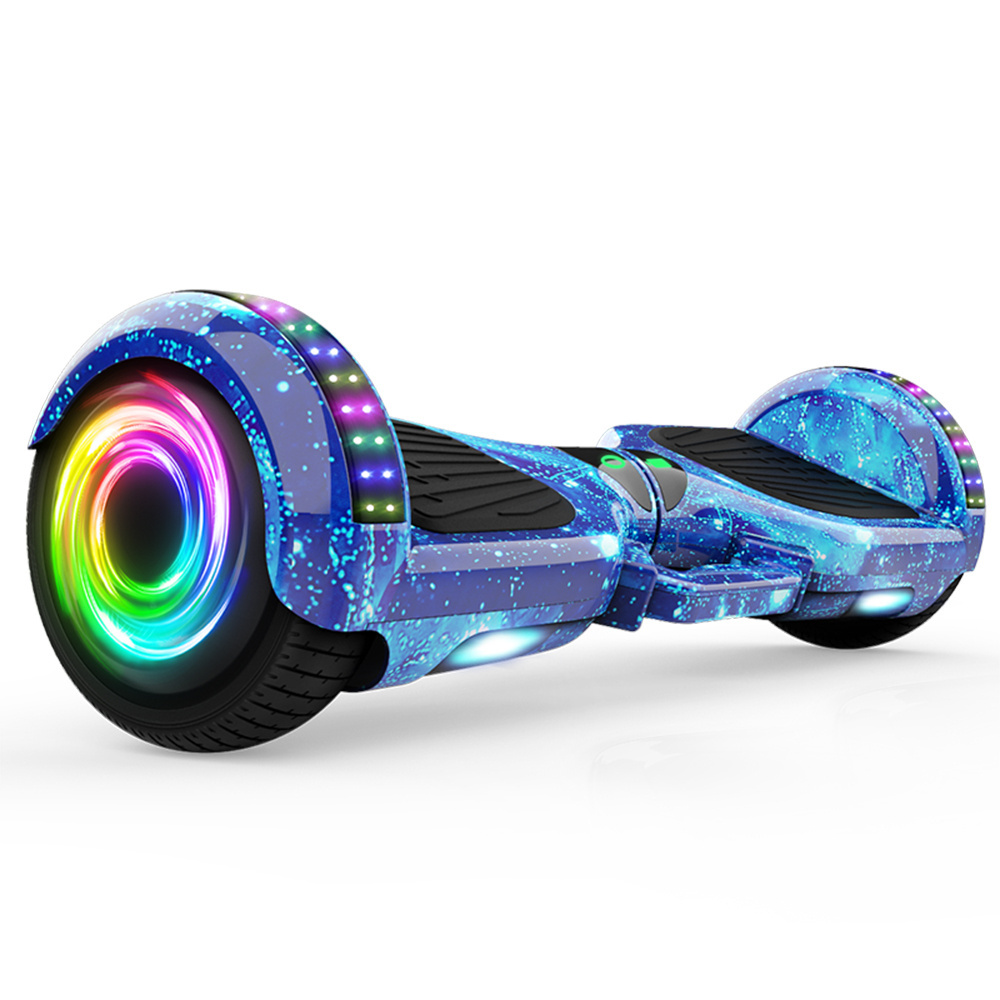 Custom Wholesale Cheap Led Lights Electric Scooter Hover Board 6.5