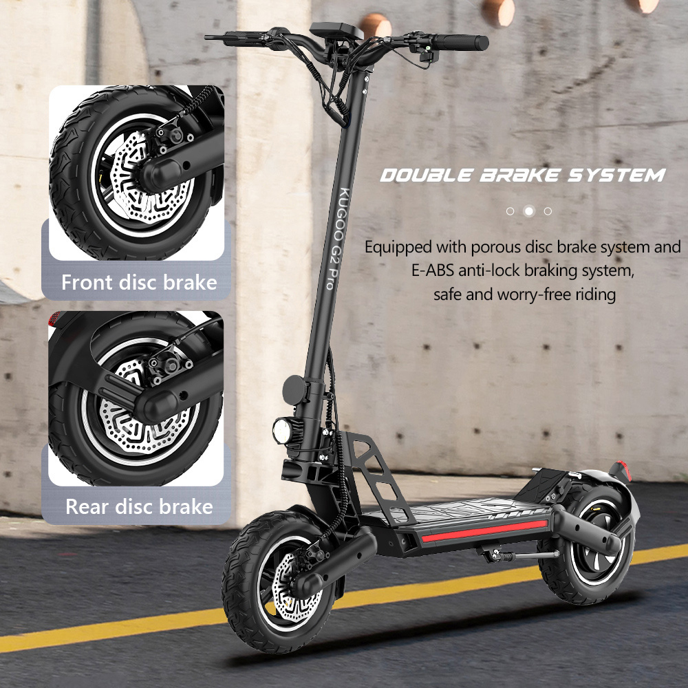 Kugoo g2 pro off road tires 10inch Waterproof 48V 12.5Ah/15Ah high speed electric scooter e scooter skate board electric