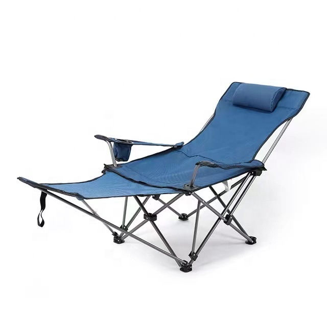 Portable Folding Recliner Back Chair Camping Folding Chair Leisure Lunch Rest Beach Chair chaise lounge