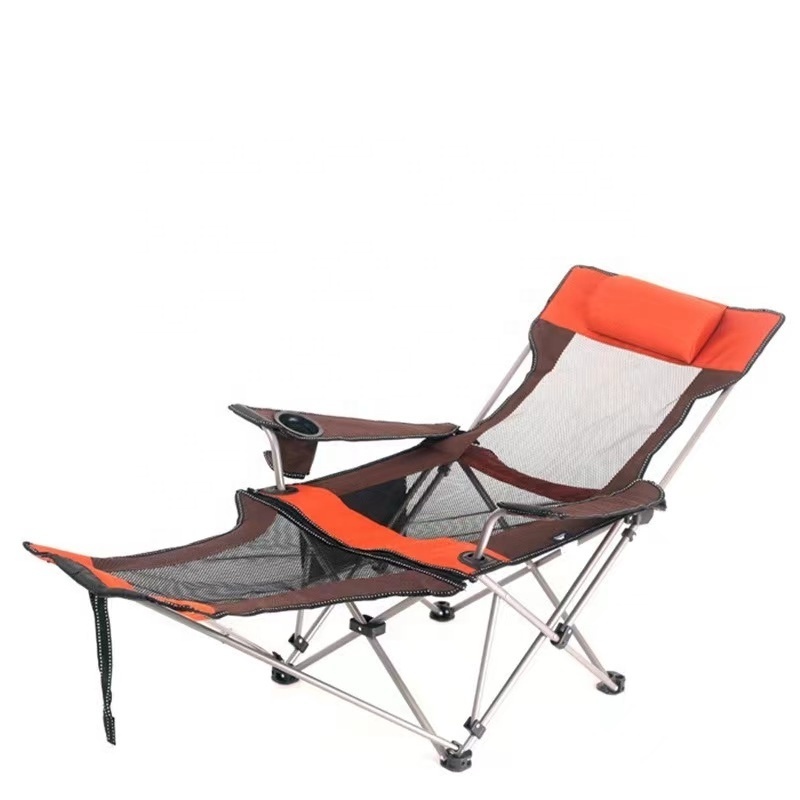 Outdoor Backpack Metal Folding Picnic Portable Camping Low Beach Chair chaise lounge