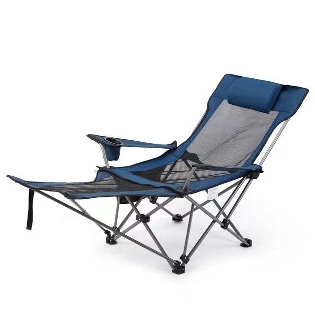 Outdoor Backpack Metal Folding Picnic Portable Camping Low Beach Chair chaise lounge