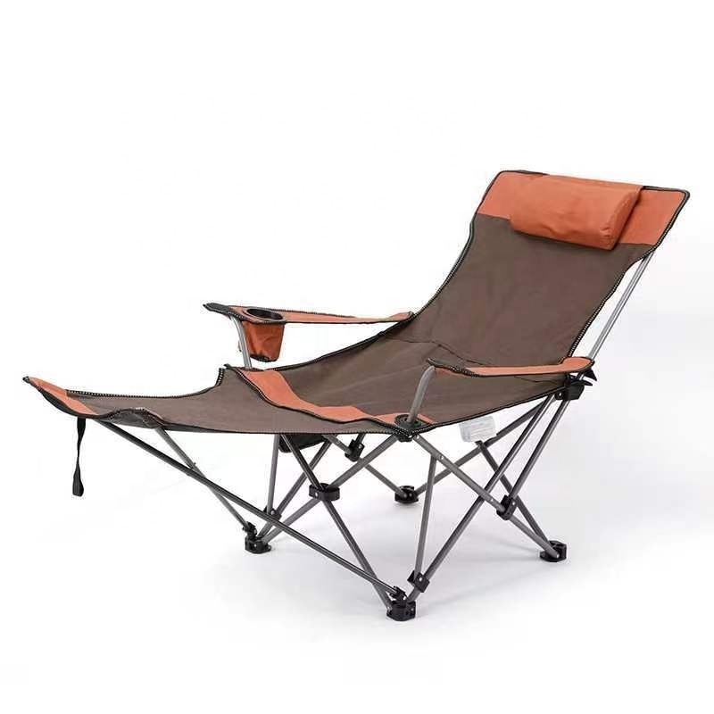 Portable Folding Recliner Back Chair Camping Folding Chair Leisure Lunch Rest Beach Chair chaise lounge