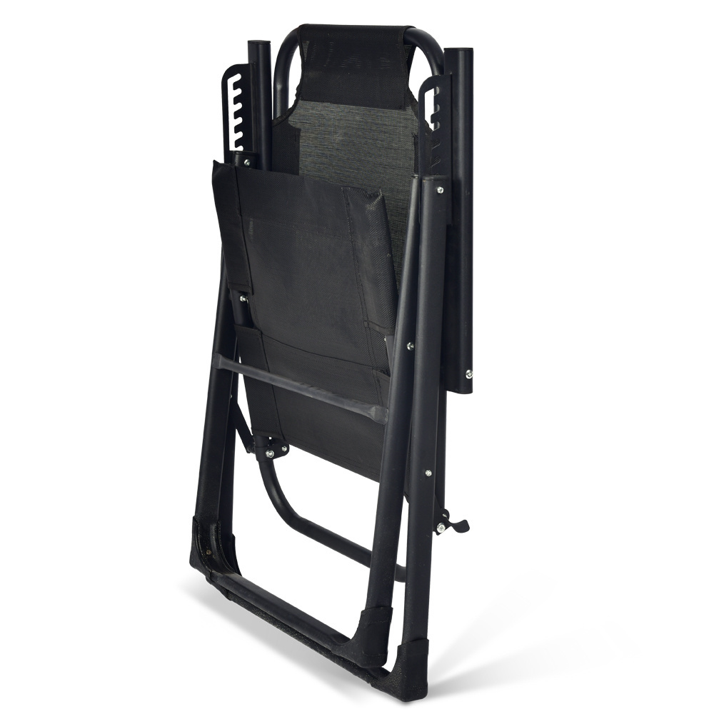 wholesale cheap lawn chairs black adjustable folding outdoor camping chairs