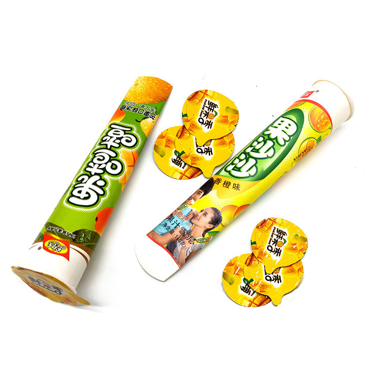 disposable calippo frozen ice cream tube boxes push up ice cream cups paper calippo ice lolly packaging