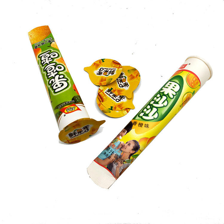 disposable calippo frozen ice cream tube boxes push up ice cream cups paper calippo ice lolly packaging