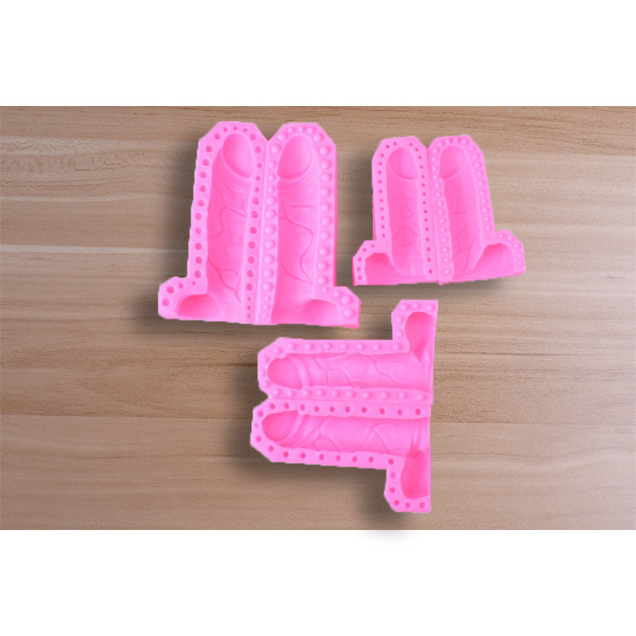 Baking Penis Silicone Candle Molds Fondant Molds Silicone Cake Candy DIY Chocolate Mold