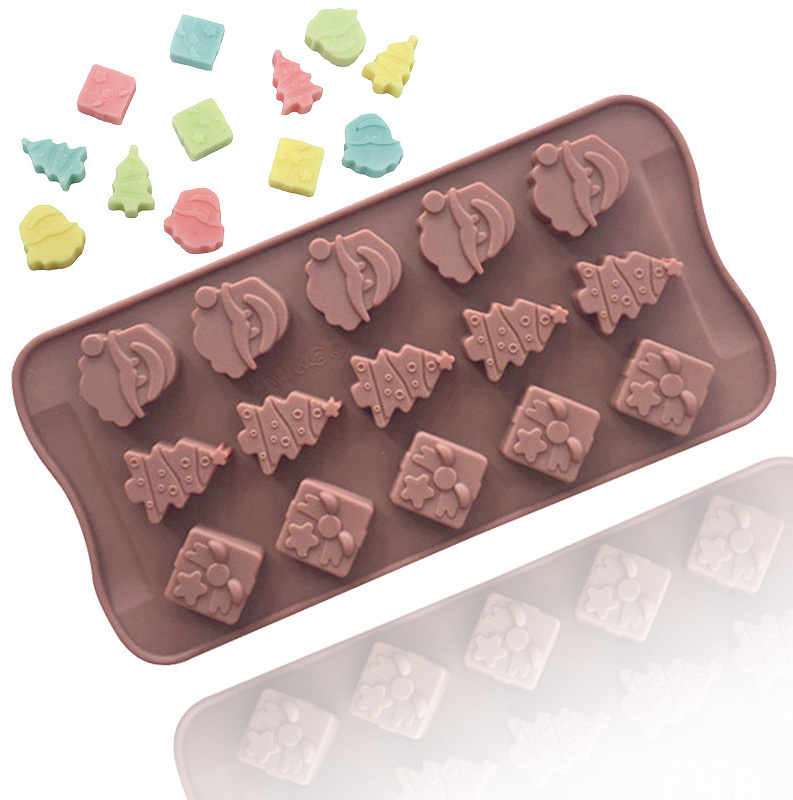 Christmas Chocolate Molds Christmas Tree Silicone Mould Silicone Chocolate Mold