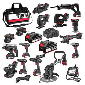 TEH Electric Cordless Tools 20V Power Tool Combo Set