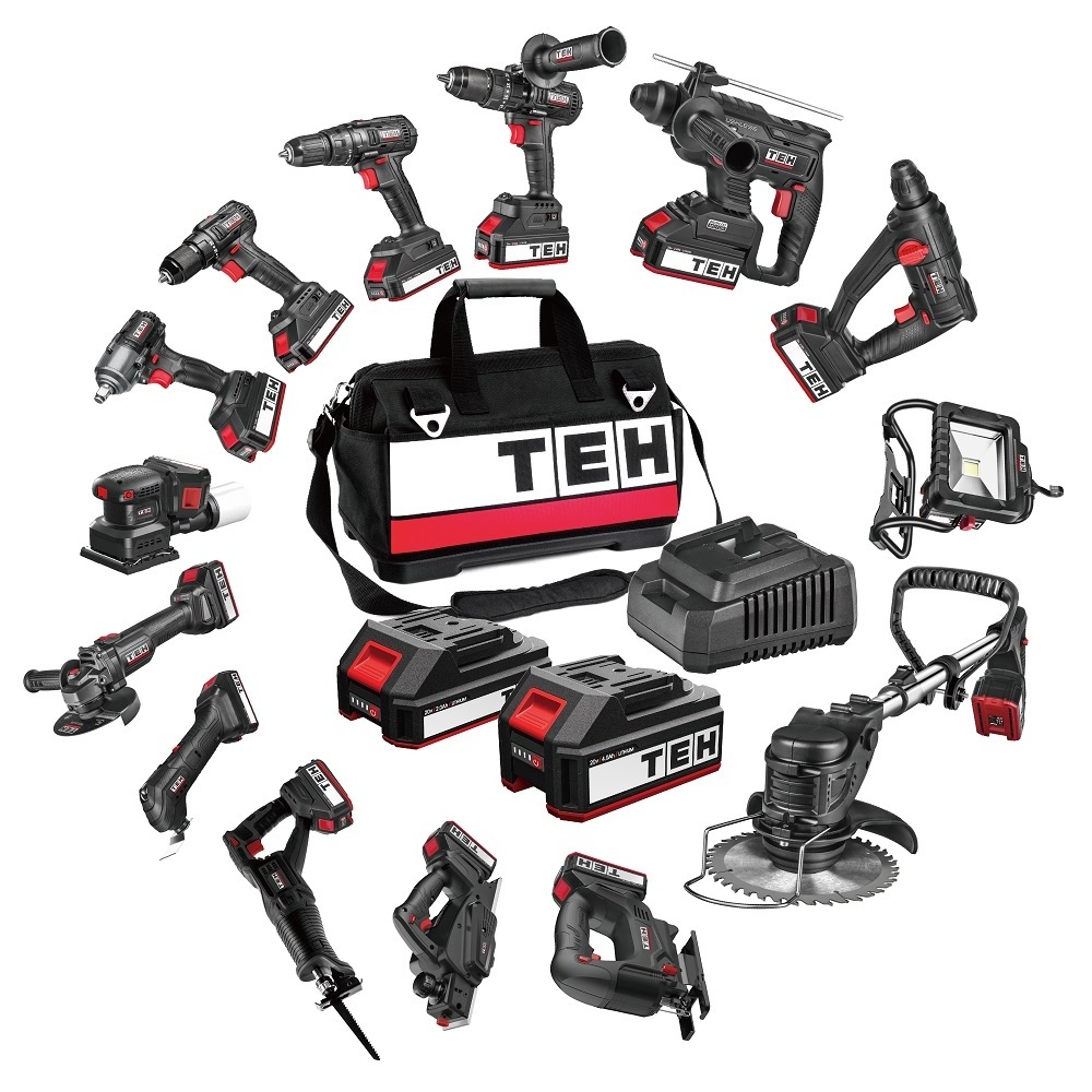 TEH China Factory Direct Sale Select Your Cordless Drills Power Tools 20V Combo Kits at Discount Price