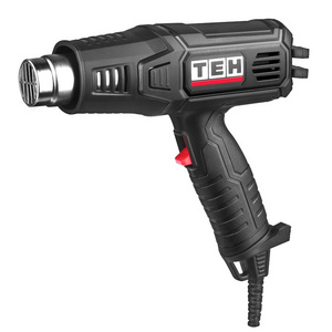 TEH Durable Ergonomic and Compact 2 Heat Settings Heavy Duty Hot Air Gun Heat Machine Supplied with 4 Nozzles