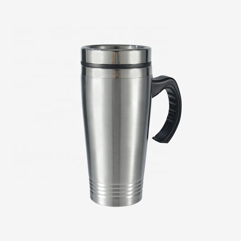 Promotional BPA free custom logo stainless steel gym metal water tumbler coffee sipper bottle