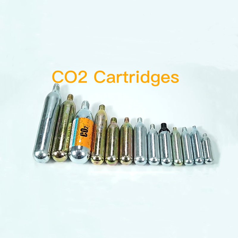 2022 hot co2 factory produce 16g17g 24g 25g 33g 38g 60g 74g 88g co2 cartridge