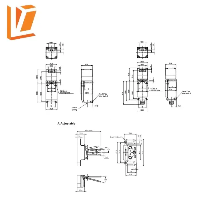 Universal Safety Limit Switch For Elevator