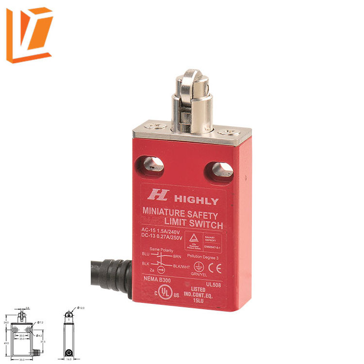 Safety Limit Switch For Moving Machines