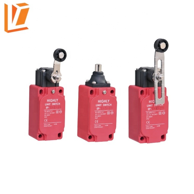 waterproof safety metal roller arm type limit switch for passenger hoist parts