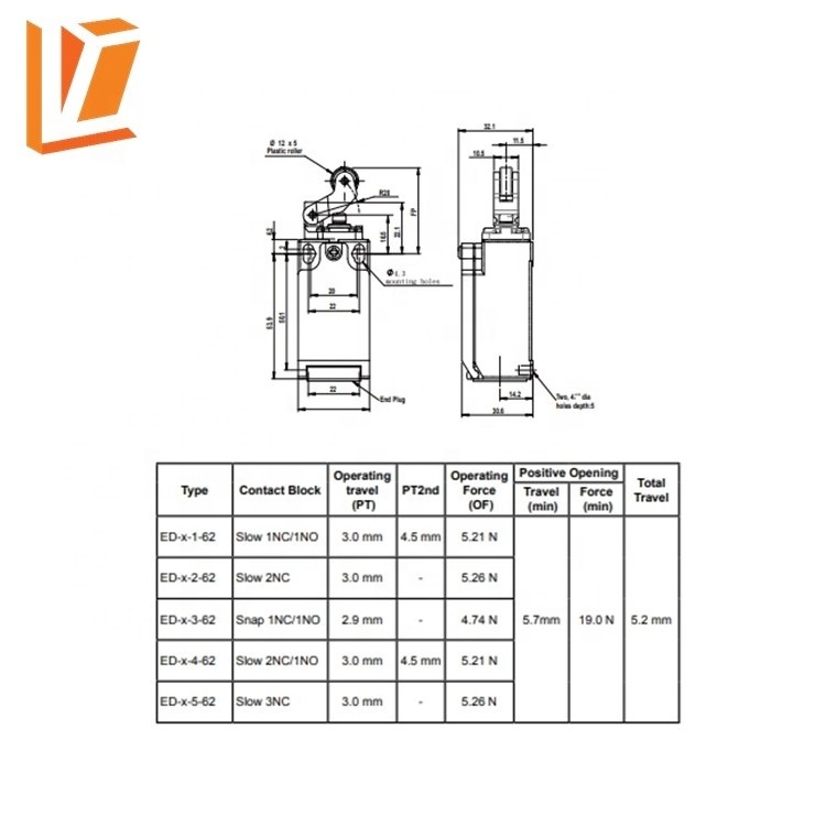 Ip65 Safety Limit Switch