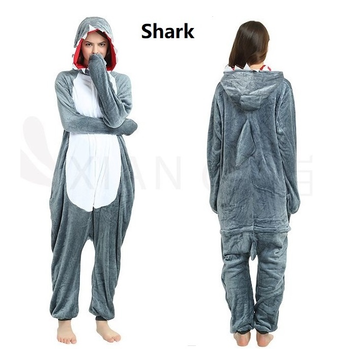 IN-STOCKED Retail Wholesale Flannel Bat Pajamas One-piece Pajamas Cartoon Animal Onesie Party Cosplay Pyjama Animal Costume