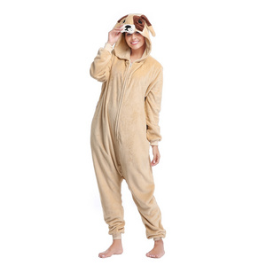 IN-STOCKED Retail Wholesale Animal Onesies  Christmas Pajamas Flannel Cartoon Costume Adults Pajamas Manufacturers Hight Quality