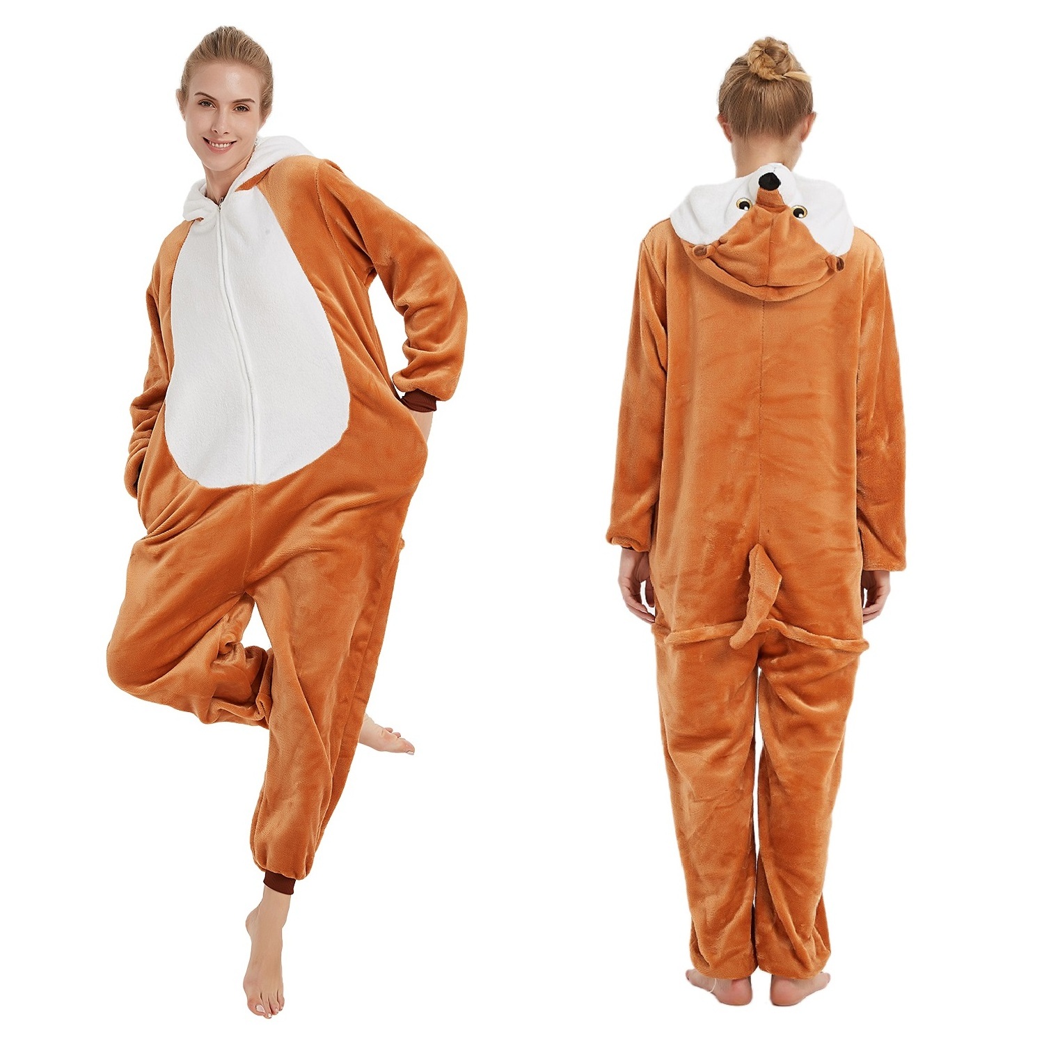 IN-STOCKED Retail Wholesale Costume Pajamas Halloween Costumes Cosplay Sleepwear African Mongoose Costume