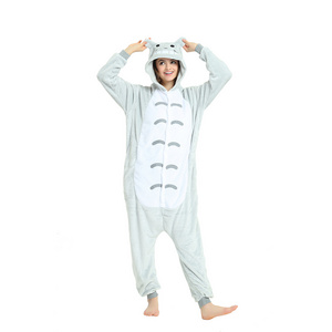 IN-STOCKED Retail Wholesale Animal Onesies Christmas Pajamas Flannel Cartoon Costume Chinchilla Family Christmas Pijama Kigurumi