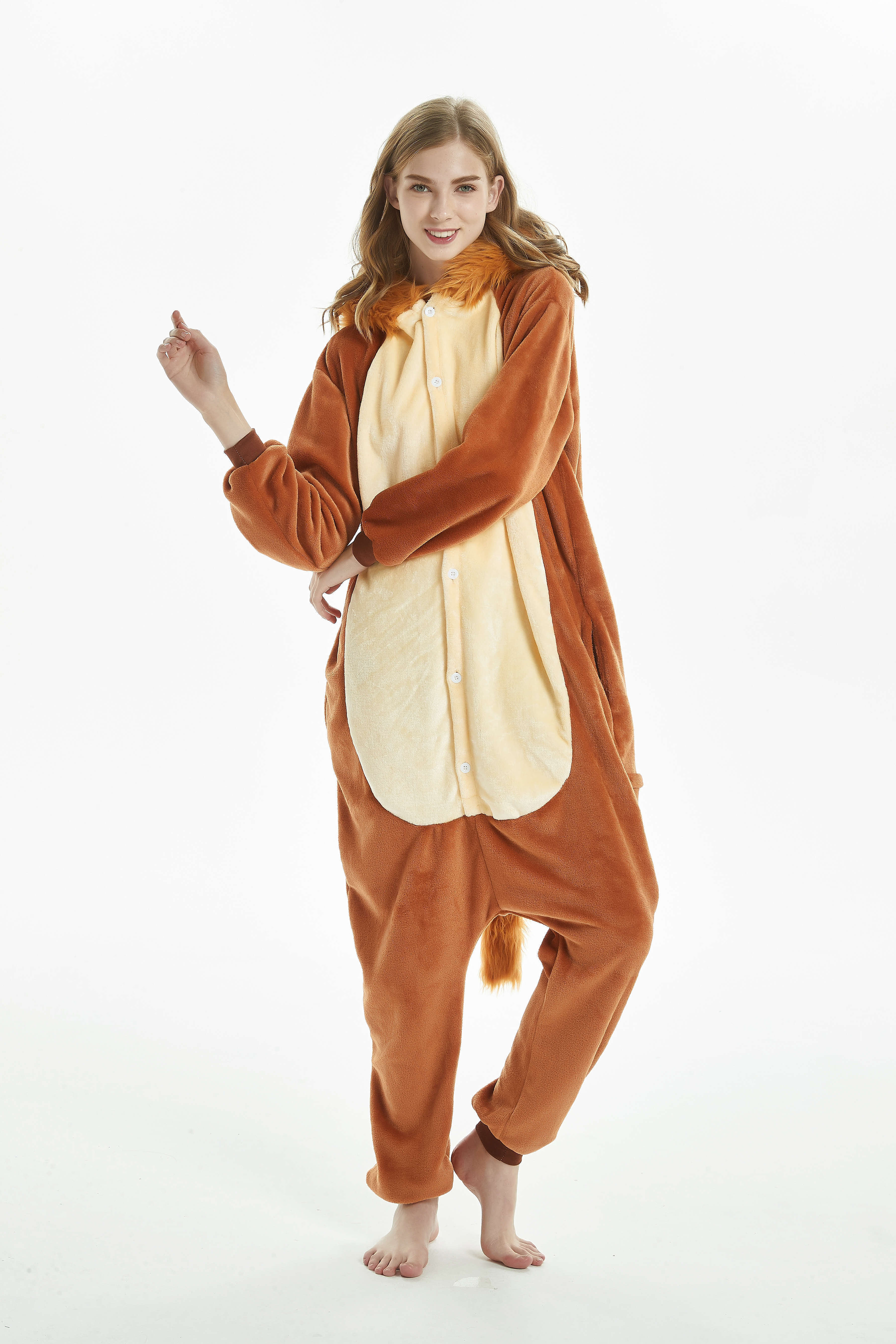 Carnival Costume Pajamas 3D Lion Halloween Costumes Cosplay Sleepwear Dinosaur Costume