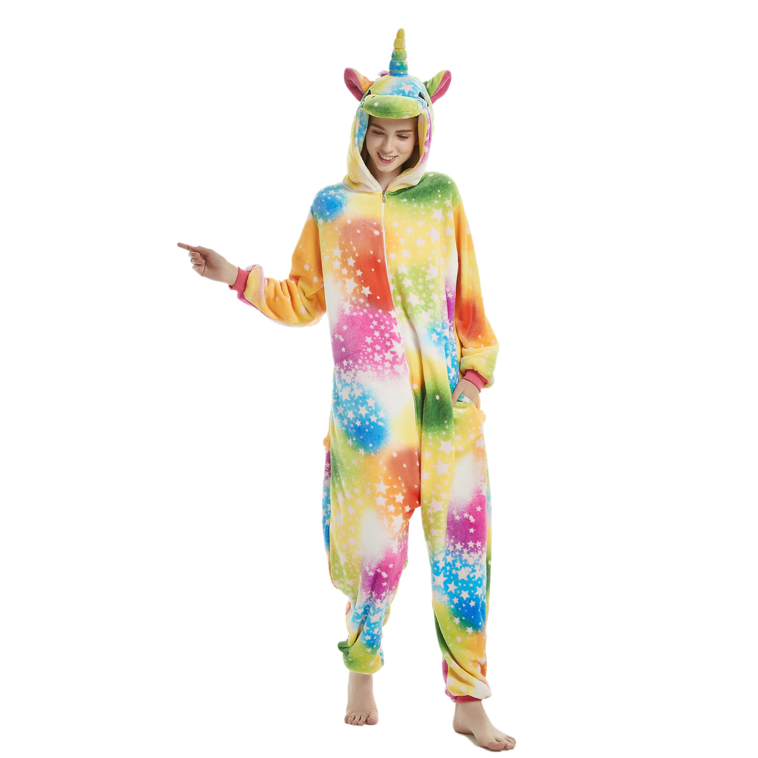 IN-STOCKED Retail Wholesale halloween theme pjs for women and children family christmas onesie pyjama pajamas Pijama Kigurumi